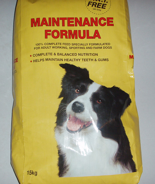 Maintenance Formula Dog food